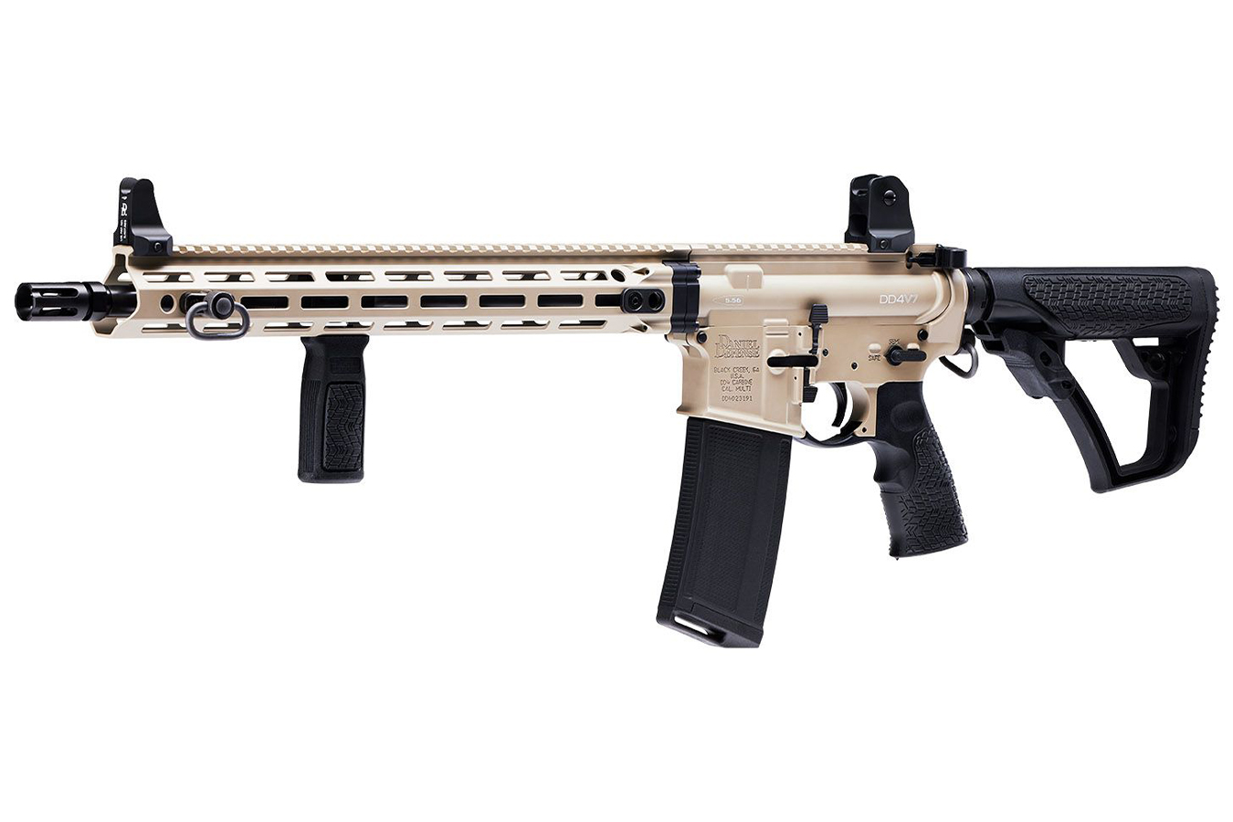 DANIEL DEFENSE DDM4 V7 Desert Sage Limited Series 5.56 NATO Rifle Package